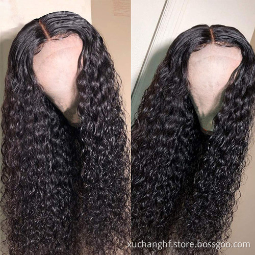 4x4 5x5 Lace Closure Human Hair Wigs,Transparent Swiss Lacefront Wigs,180 Density 13x4 13x6 Deep Wave Hd Lace Frontal Wig